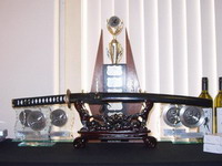 Awards and raffle prizes